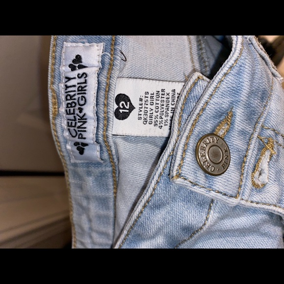 Girls Jean Shorts - Picture 3 of 3